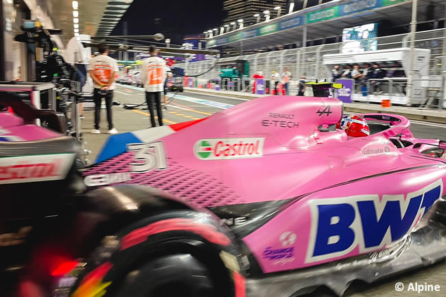 Esteban Ocon - Alpine - Clasificación - GP Arabia Saudí 2022