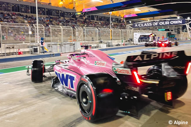 Fernando Alonso - Alpine - Clasificación - GP Bahréin 2022