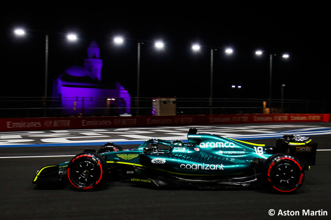 Lance Stroll - Aston Martin - Clasificación - GP Arabia Saudí 2022