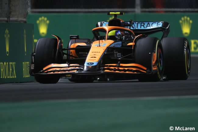 Lando Norris - McLaren - Carrera - GP Arabia Saudí 2022