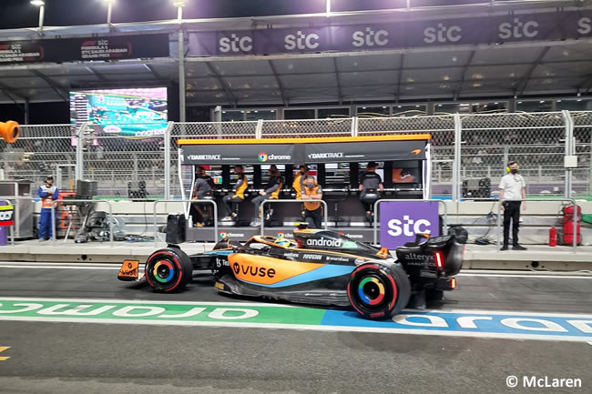 Lando Norris - McLaren - Clasificación - GP Arabia Saudí 2022