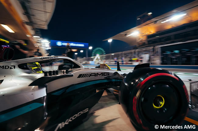 Lewis Hamilton - Mercedes - Clasificación - GP Bahréin 2022