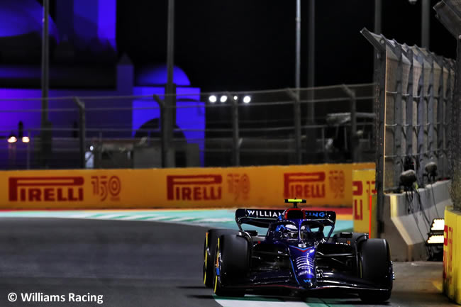 Nicholas Latifi - Williams - Entrenamientos Libres - GP Arabia Saudí 2022