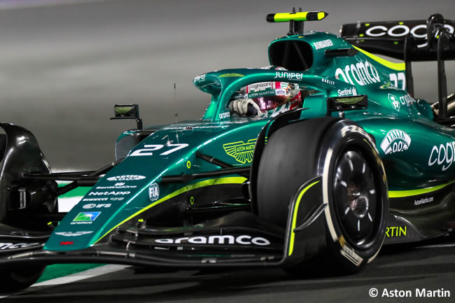 Nico Hulkenberg - Aston Martin - Carrera - GP Arabia Saudí 2022