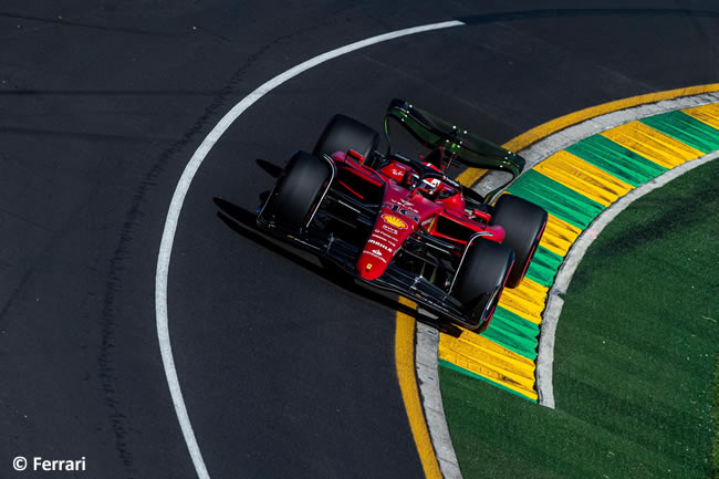 Charles Leclerc - Ferrari - Entrenamientos Libres - FP - GP Australia, Melbourne 2022