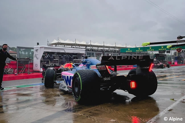 Fernando Alonso - Alpine - Clasificación - GP Emilia Romaña 2021