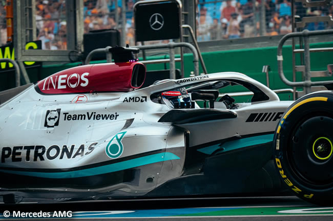 George Russell - Mercedes - Entrenamientos Libres - FP - GP Australia, Melbourne 2022
