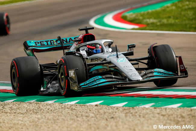 George Russell - Mercedes - Sprint - GP Emilia Romaña 2021