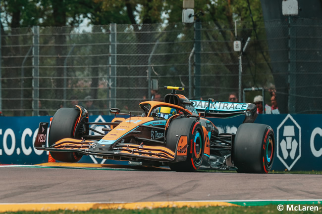 Lando Norris - McLaren - Sprint - GP Emilia Romaña 2021