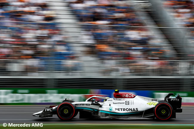 Lewis Hamilton - Mercedes - Clasificación - GP Australia, Melbourne 2022