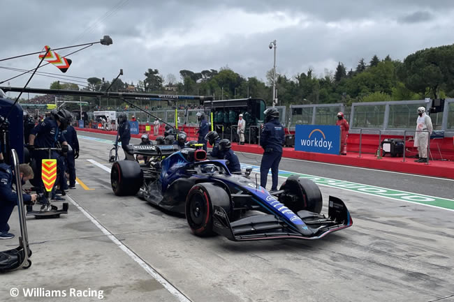 Nicholas Latifi - Williams - Clasificación - GP Emilia Romaña 2021