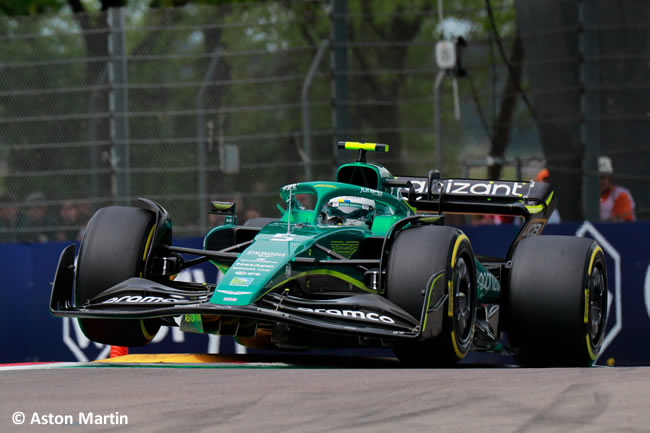 Sebastian Vettel - Aston Martin - Carrera - GP Emilia Romaña 2021