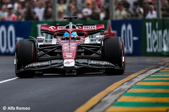 Valtteri Bottas - Alfa Romeo - Entrenamientos Libres - FP - GP Australia, Melbourne 2022